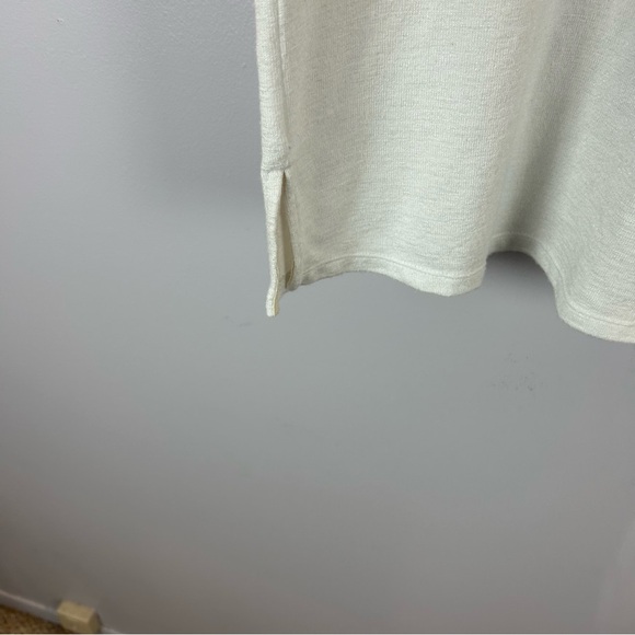 Aritzia Wilfred Free White Relaxed Short Sleeve T-Shirt Size Large - Picture 5 of 9